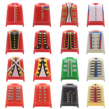 Playmobil haut du corps garde capitaine pirate hussard soldat laquais nordiste