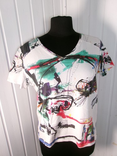 Top tee shirt blanc - top,