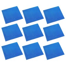 9Pcs Argent Miroir Carreaux