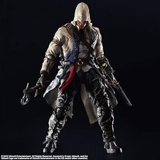 Figurine peinte en PVC ASSASSIN'S CREED 3 PLAY ARTS KAI Connor
