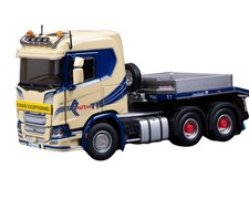 IMC MODELS, SCANIA R6 Next génération 6x4 avec porte engins 4 Essieux AUTAA -...