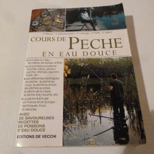 ancien livre   COURS DE PÊCHE  en EAU DOUCE 