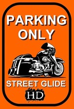 Plaque parking only harley - plaque,