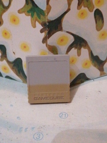 Carte mémoire gamecube - carte,