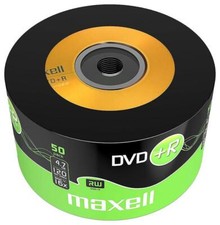 16x Vitesse DVD+R Vierge Dvds