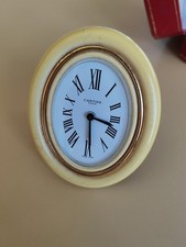 Pendulette Cartier 7509 reveil , Travel Alarm , Fonctionne, Bon État