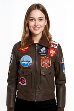 Femmes Marron Top Gun Tom