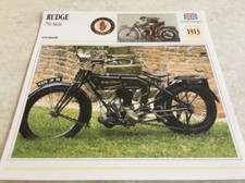 Carte moto Rudge 750 multi
