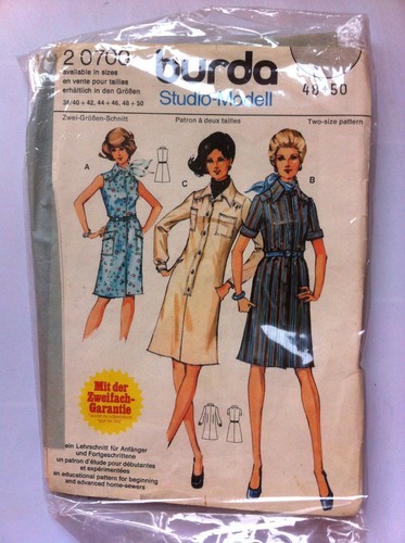 Patron burda 20700 robes - n°20700;,