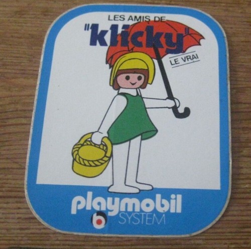 Rare sticker playmobil - rare,