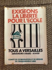 Affiche politique - Manifs