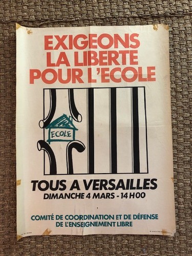 Affiche politique manifs - affiche,
