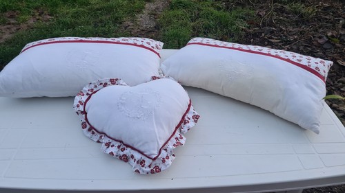 Superbe tête lit coussin - lit,