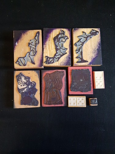 Lot anciens tampons - de,