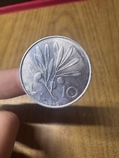 Monnaie Repubblica Italiana 10 Livres Olivier 1949 Pl.