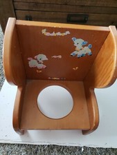 Childs Wood Potty Chair
