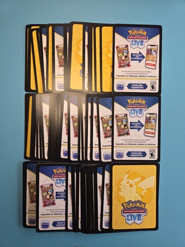 Lot 100 cartes code online - lot,
