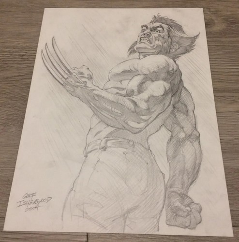 Wolverine dessin original - wolverine,