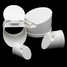 Drain de plancher de tuyau de drainage en PVC efficace pour un écoulement...