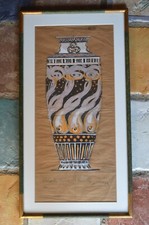 Dessin Gouaché Vase Atelier