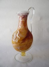 Ancien vase en pâte de verre
