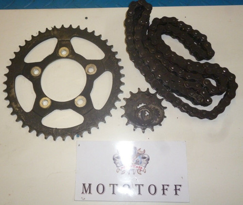 Kit chaine suzuki 650 - sv, de