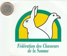 Autocollant. Chasse