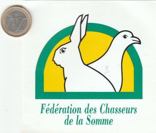 Autocollant chasse - autocollant.,
