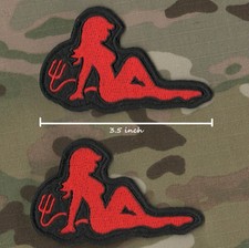 Elite Professionnel Scellé SAS JTF2 Ksk Ninja Repasser 2-PATCH : Bavette Diable