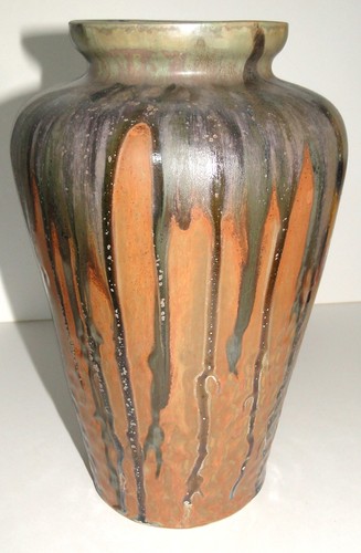 Grand vase grès émaillé - grand,