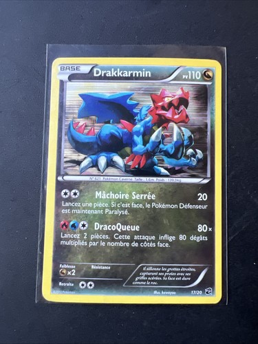 Carte pokemon drakkarmin holo - drakkarmin,