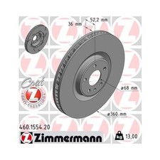 1X ZIMMERMANN Disque De Frein