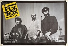 Affiche Concert Groupe Rock FLY & THE TOX 1993 Photo BARAT - 85x58 cm
