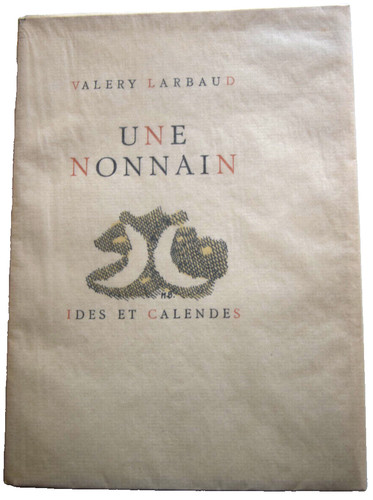 Une nonnain valéry larbaud - une,