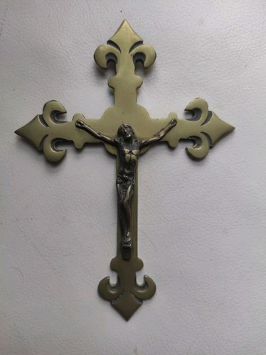 Magnifique crucifix fleurs - crucifix, de
