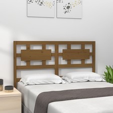 Tête de Lit Accessoire Meuble Chambre Maison Intérieur Bois Massif de Pin vidaXL