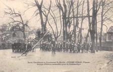 CPA 86 ECOLE CHRETIENNE ET