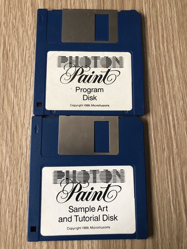 Photon paint commodore amiga - paint,
