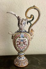 GRANDE AIGUIÈRE EN FAIENCE DE