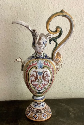 Grande aiguière faience - faience, de