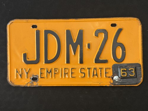1963 new york - 1963, plate