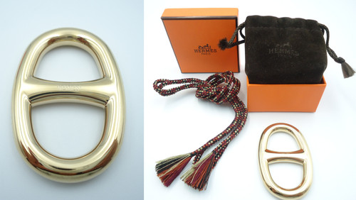 Hermès chaîne ancre gold - hermès, d'ancre