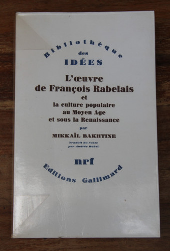 Oeuvre francois rabelais - de,