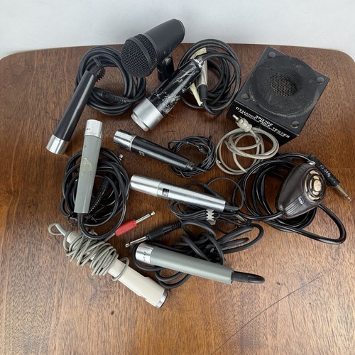 Lot vintage microphones - lot,