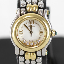 Chopard Happy Sport Lady 26 mm acier/or 18 carats 5 diamants 27/8256-23