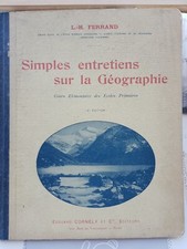 Livre De Geographie Simples Entretiens Sur La Géographie Cours Élémentaire