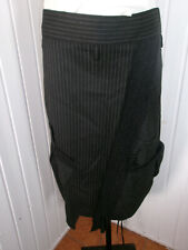 Jupe longue polyester/laine