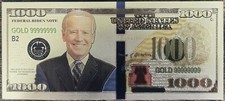 Billet 1000 Dollars Président