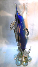dauphin en verre de murano