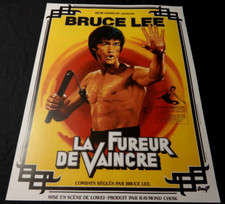 bruce lee LA FUREUR DE V AINCRE  affiche cinema µ